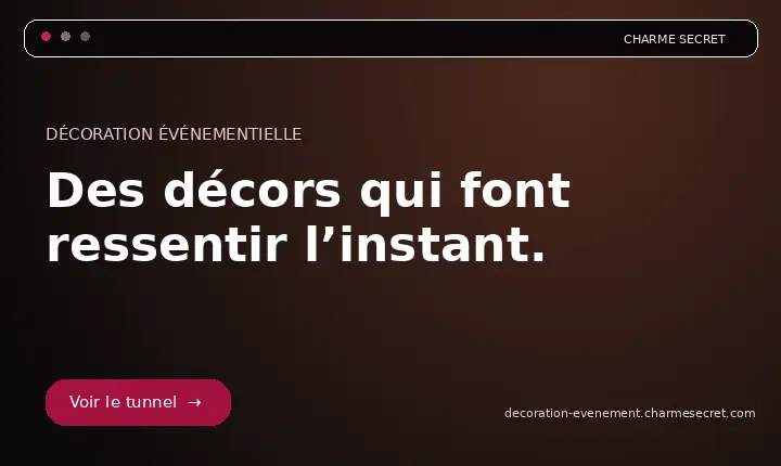 Aperçu Décoration événementielle
