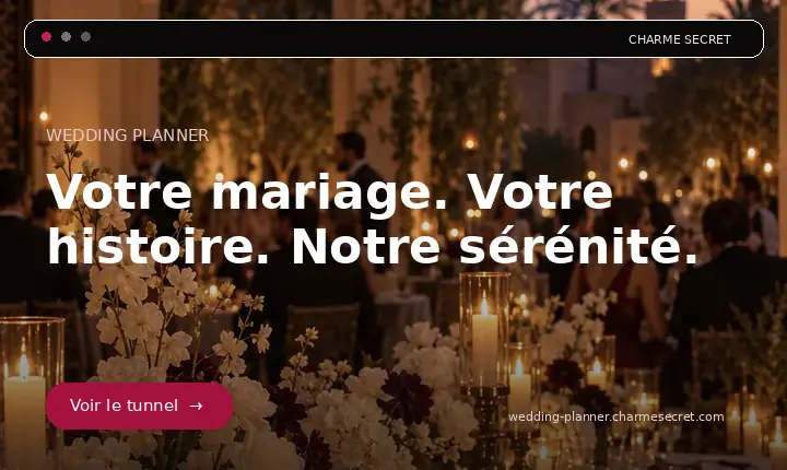 Aperçu Wedding planner