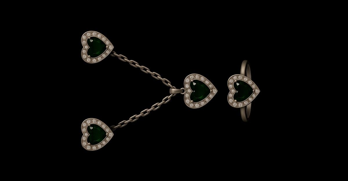 Charme Secret Parrure Banner Black Backround